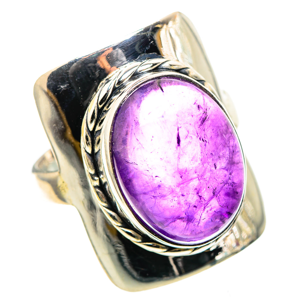 Amethyst 925 Sterling Silver Ring Size 8.75 (925 Sterling Silver) RING137426