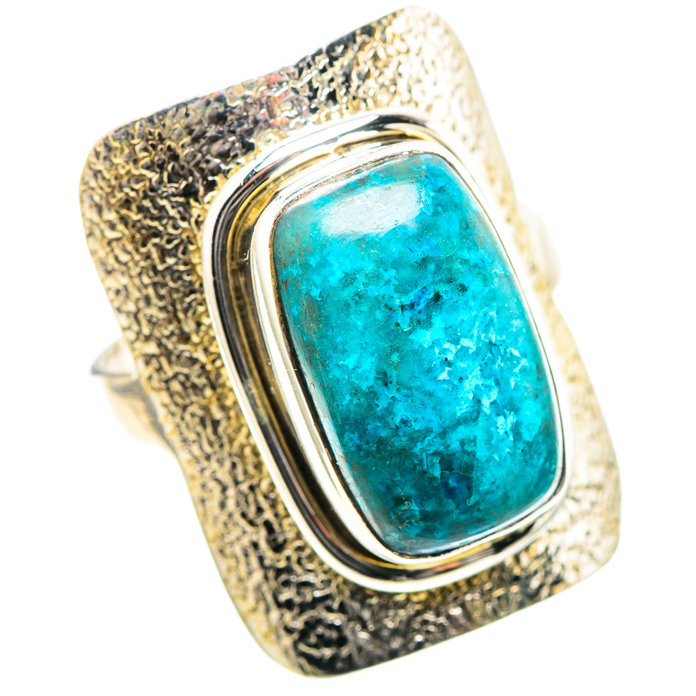 Chrysocolla Ring Size 8.5 (925 Sterling Silver) RING136620