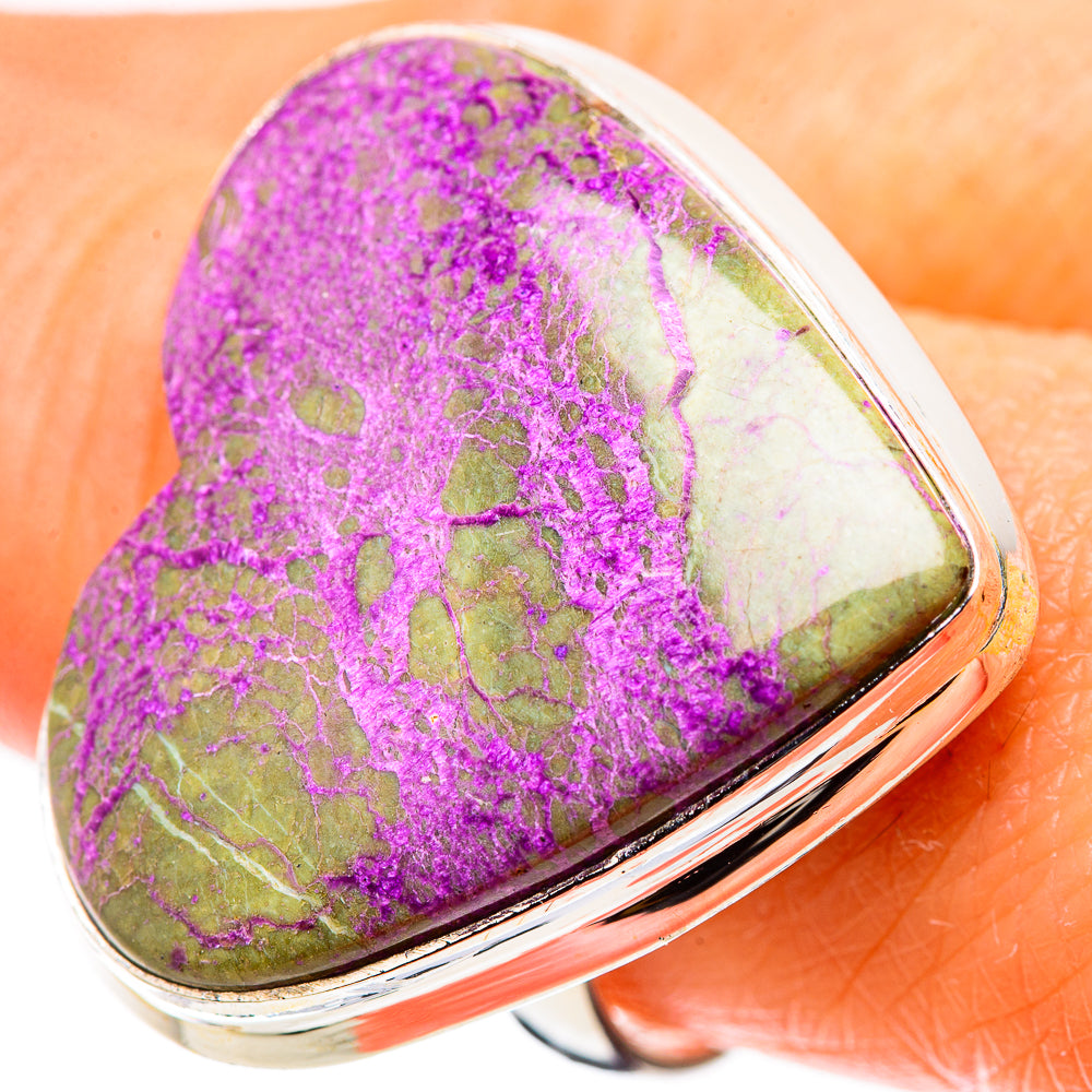 Large Stichtite Ring Size 9 (925 Sterling Silver) RING136125