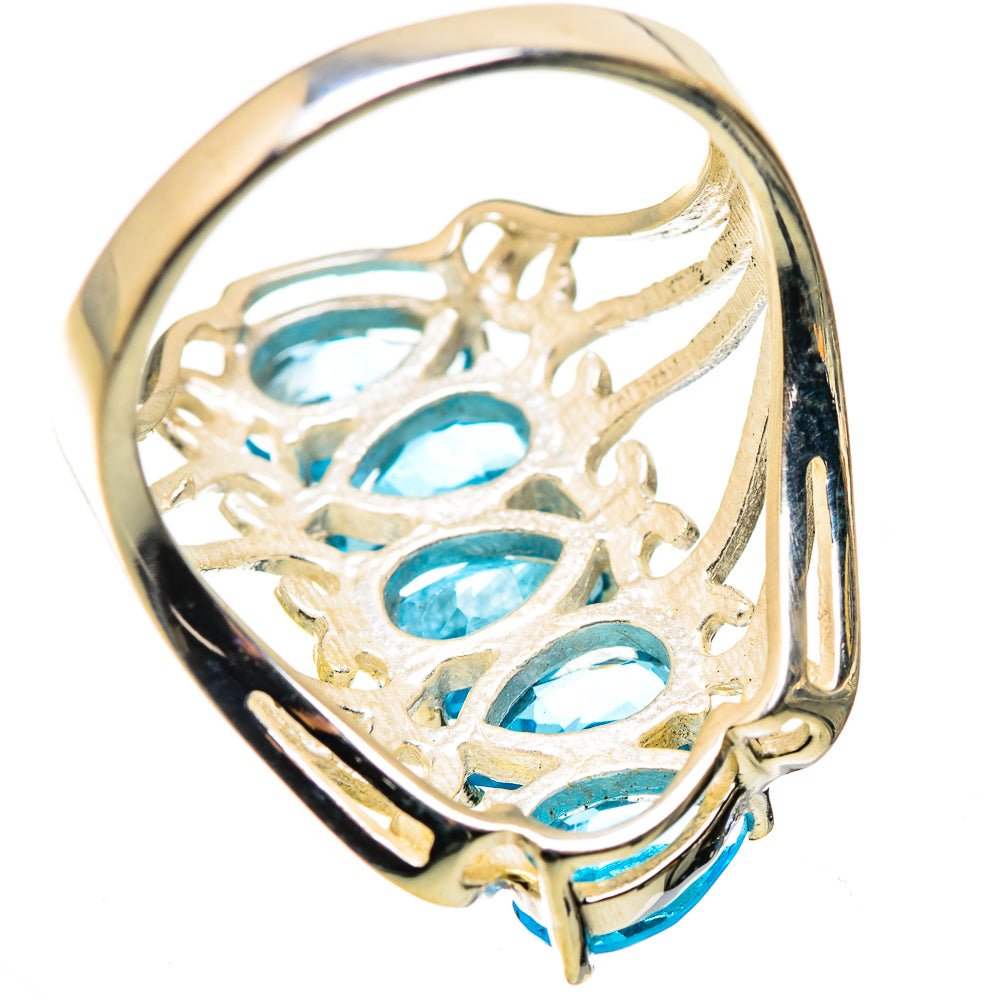 Blue Topaz Ring Size 8.25 (925 Sterling Silver) RING134911