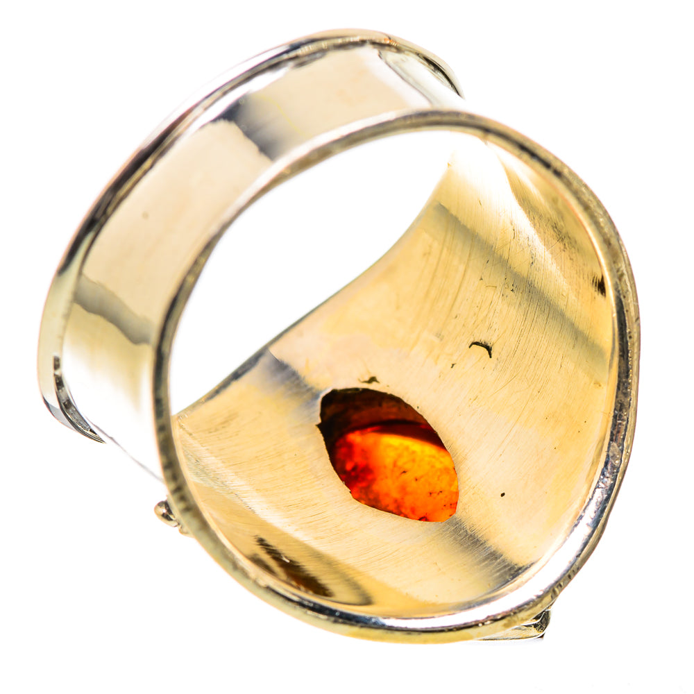 Baltic Amber Ring Size 6.25 (925 Sterling Silver) RING135432