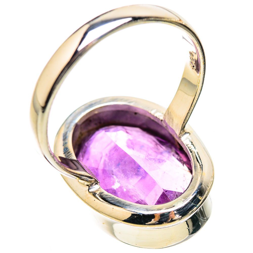 Faceted Amethyst Ring Size 9.75 (925 Sterling Silver) RING135309