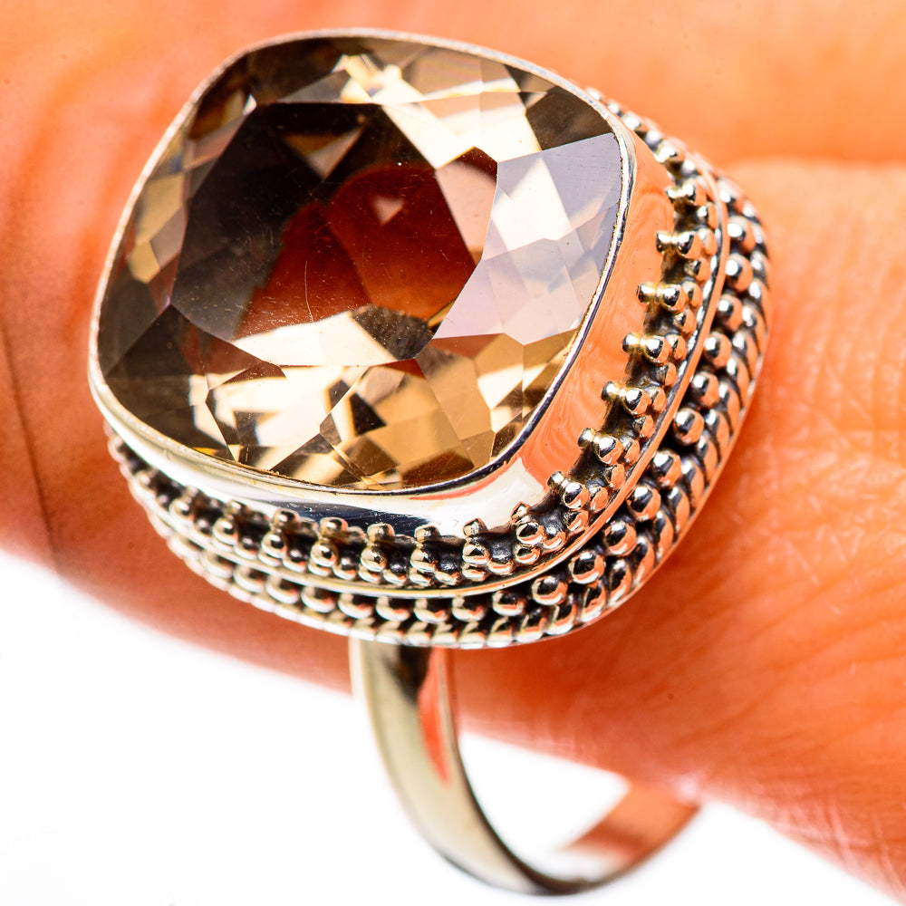Smoky Quartz Ring Size 12 (925 Sterling Silver) RING134767