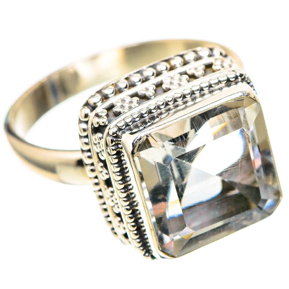 White Quartz 925 Sterling Silver Ring Size 10 (925 Sterling Silver) RING137394