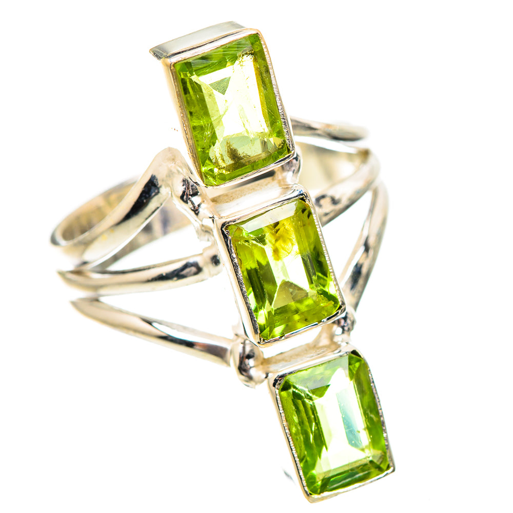 Peridot Ring Size 7.25 (925 Sterling Silver) RING135307