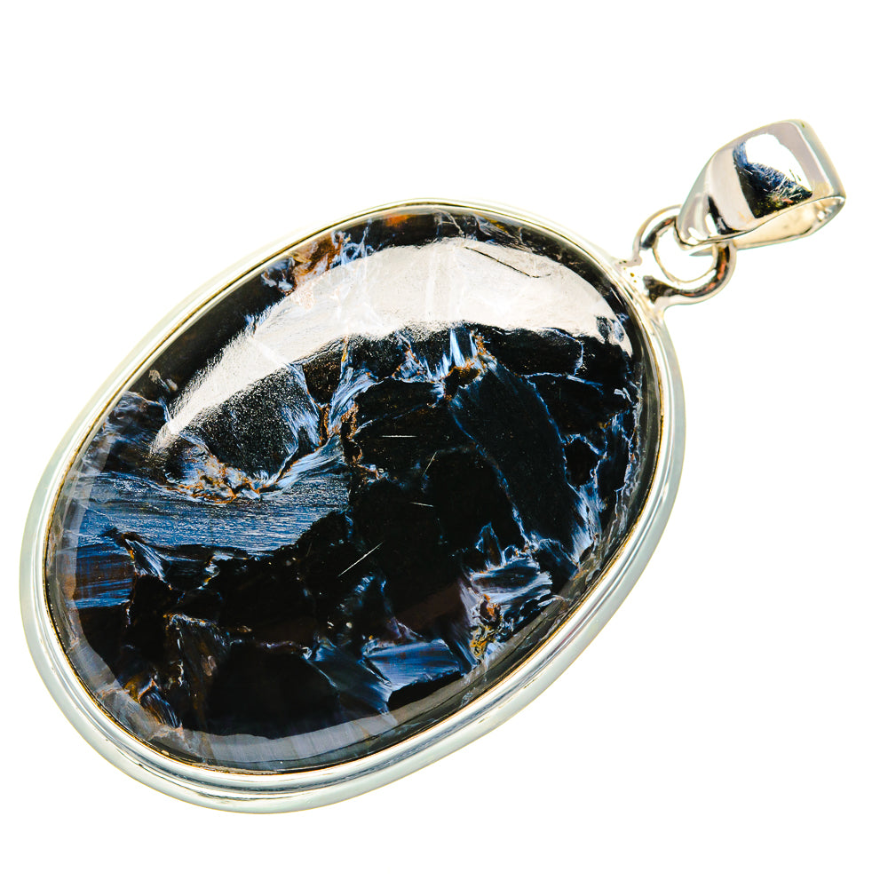 Pietersite Pendant 1 7/8"  (925 Sterling Silver) PD36921