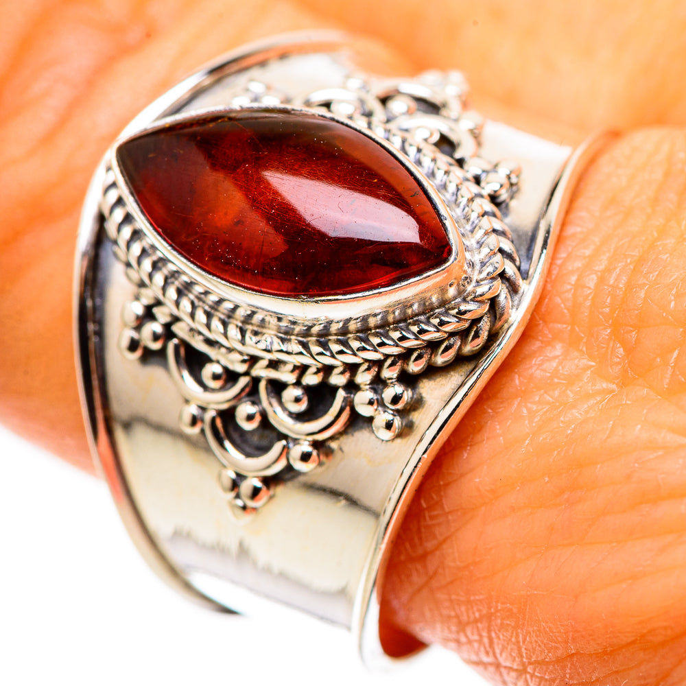 Baltic Amber Ring Size 10.25 (925 Sterling Silver) RING134790