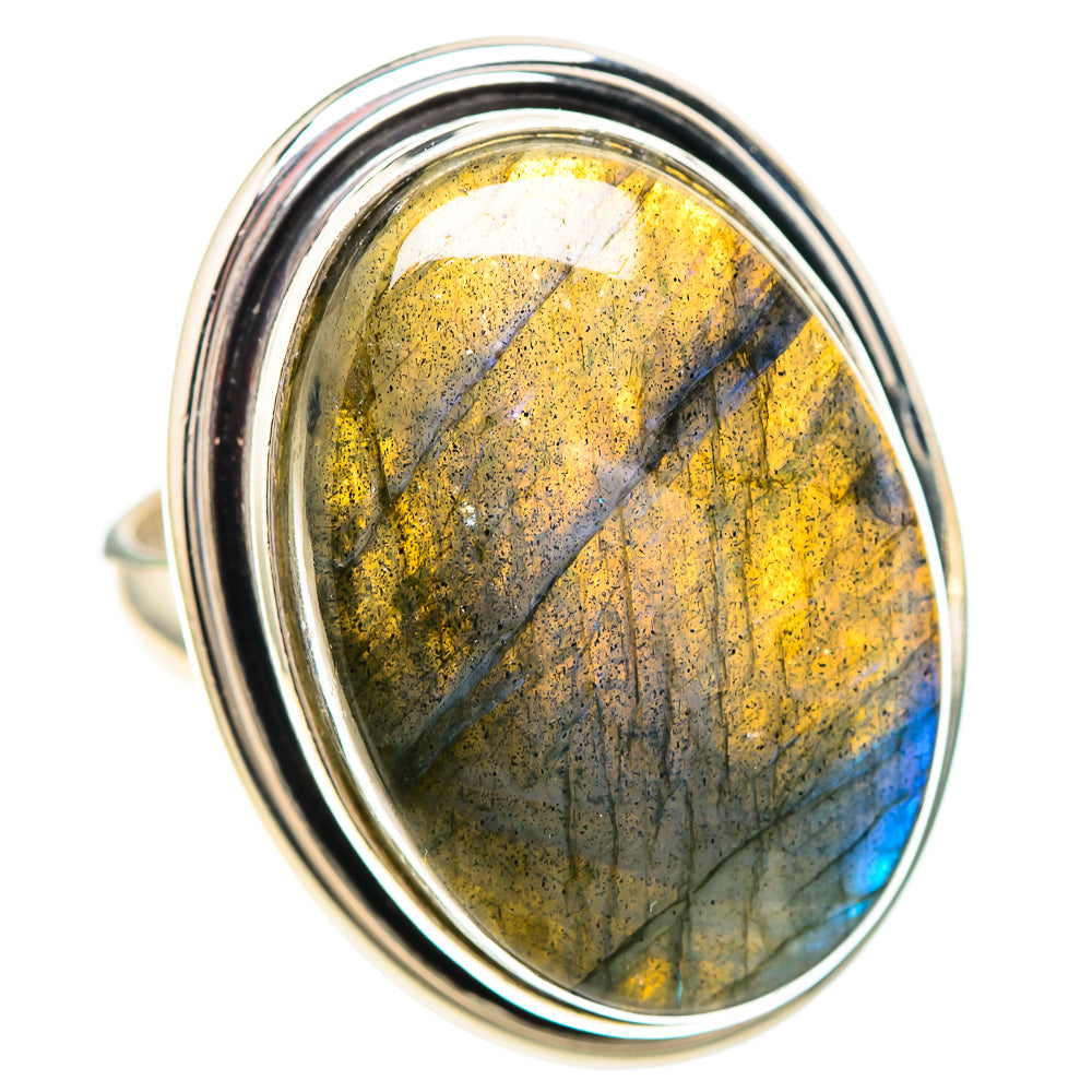 Labradorite Ring Size 6.5 (925 Sterling Silver) RING136968