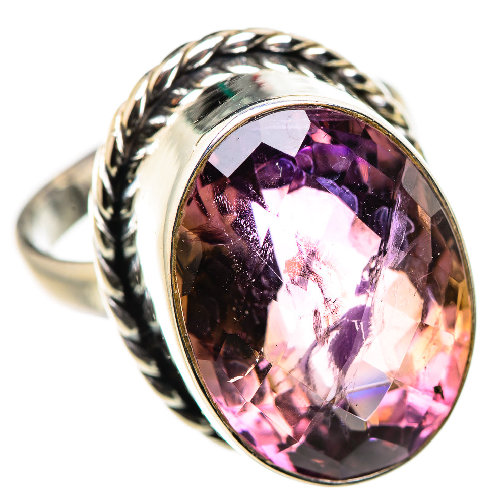 Faceted Amethyst Ring Size 8.75 (925 Sterling Silver) RING134585