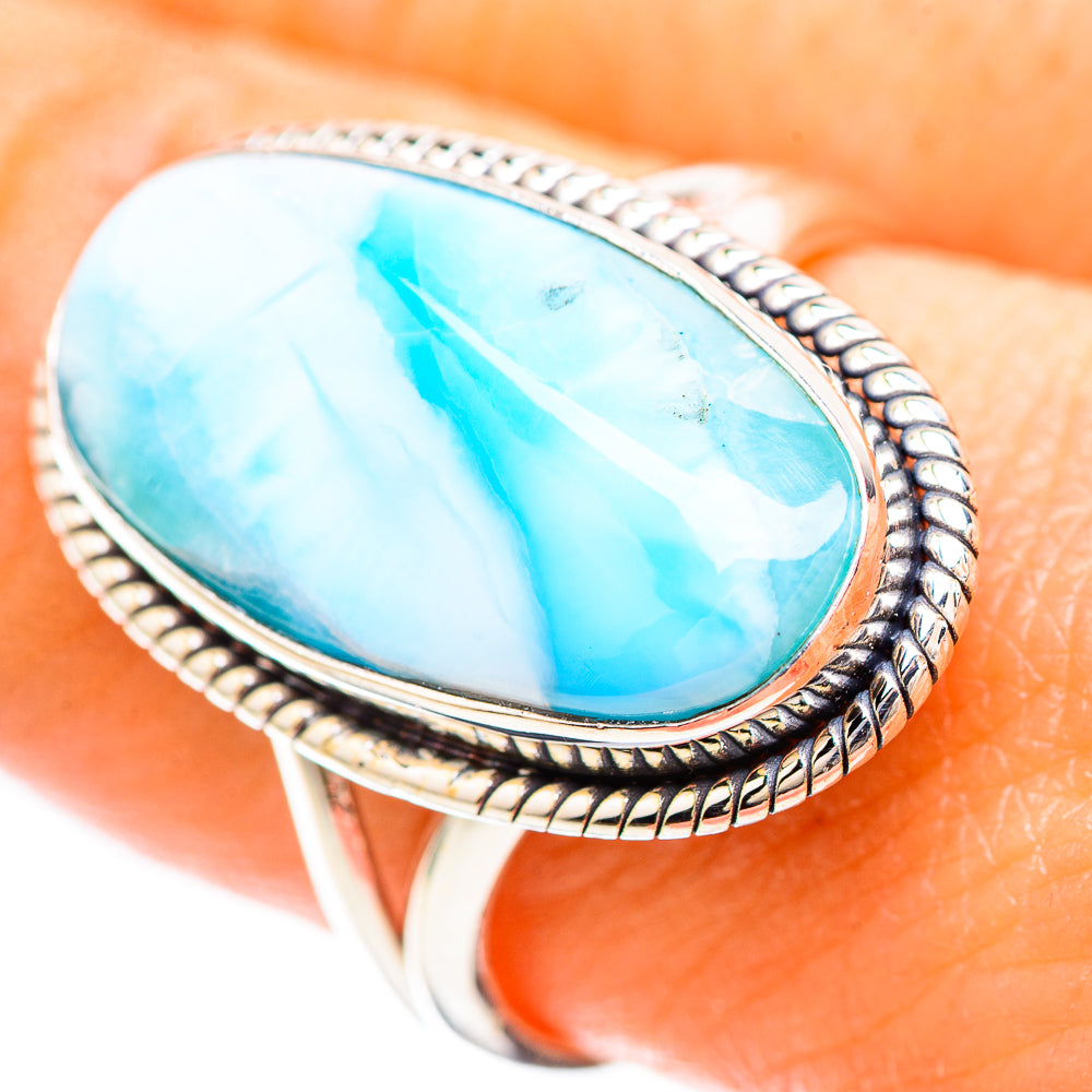 Larimar Ring Size 10 (925 Sterling Silver) RING136388