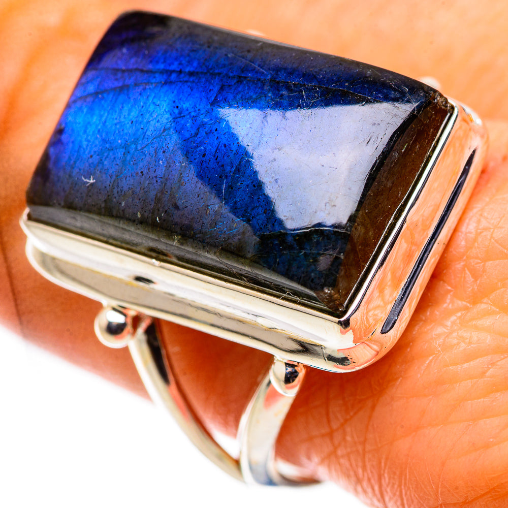 Labradorite Ring Size 9.25 (925 Sterling Silver) RING135688