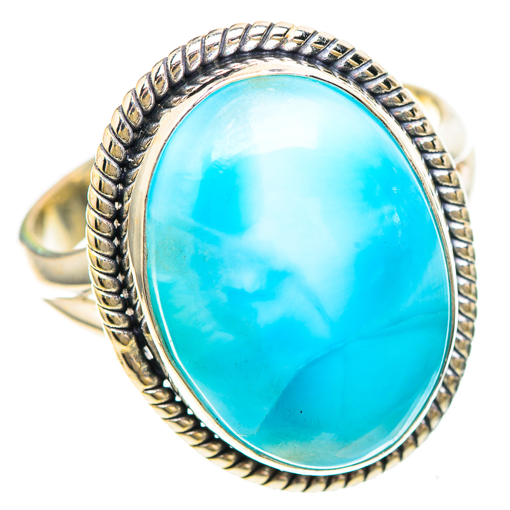Larimar Ring Size 8.75 (925 Sterling Silver) RING137030