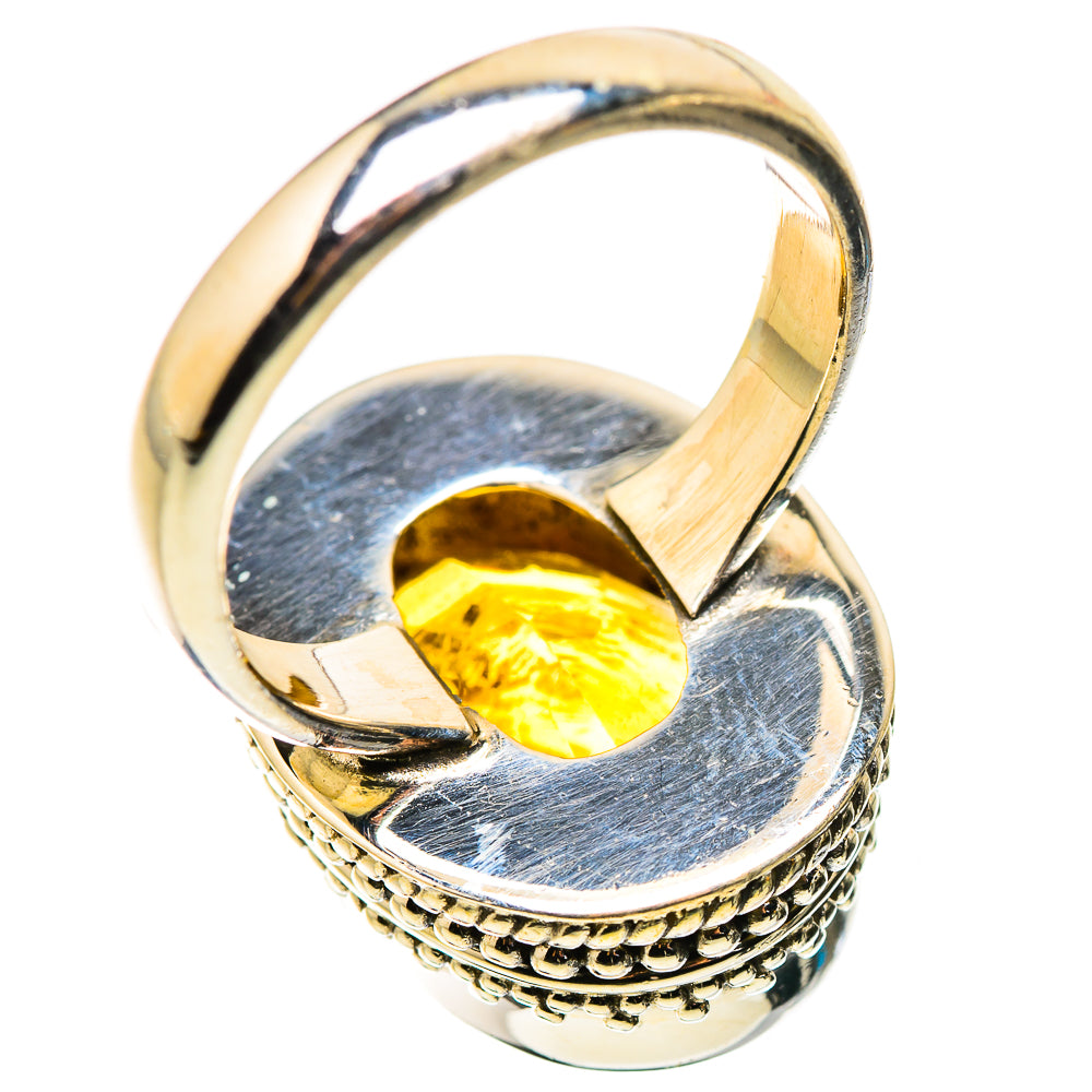 Mandarin Citrine Ring Size 6.5 (925 Sterling Silver) RING134812
