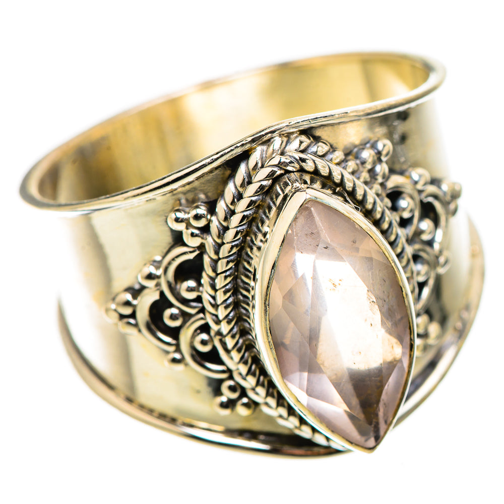 Rose Quartz Ring Size 10.25 (925 Sterling Silver) RING135510