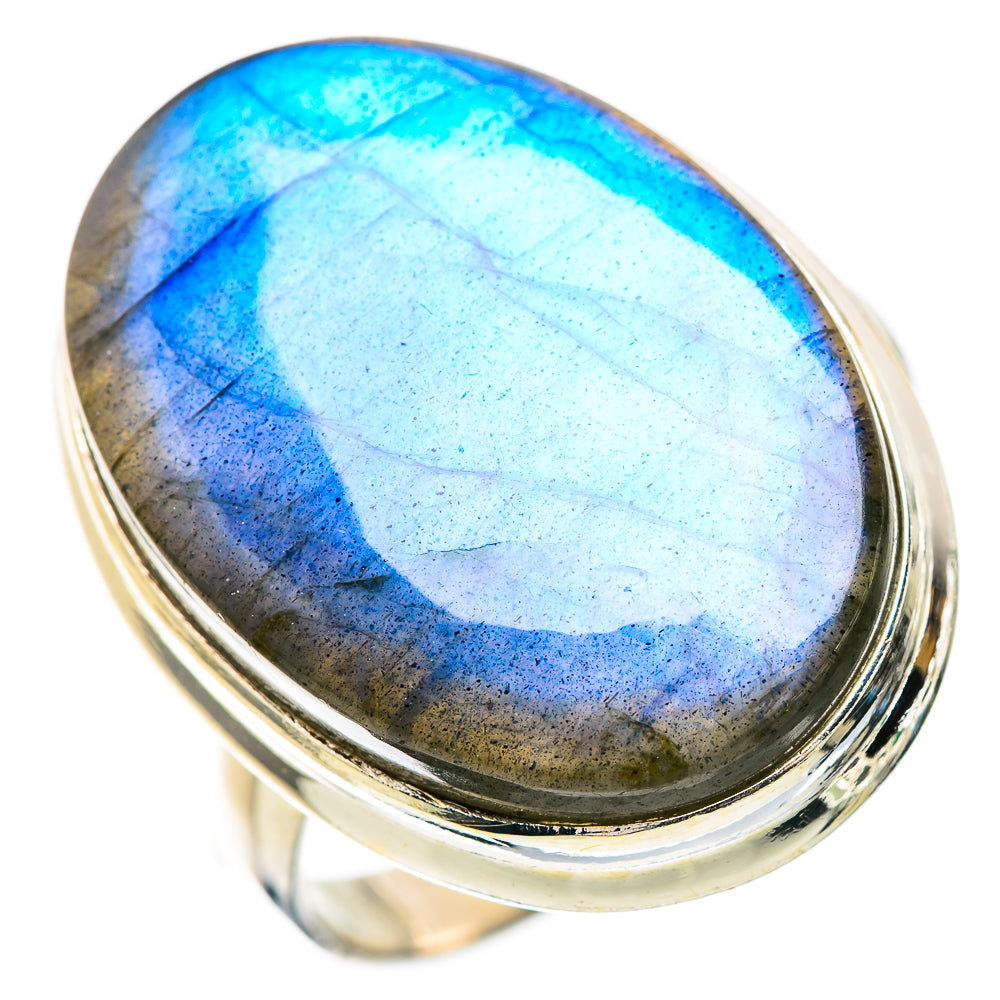 Large Labradorite Ring Size 11 (925 Sterling Silver) RING135934