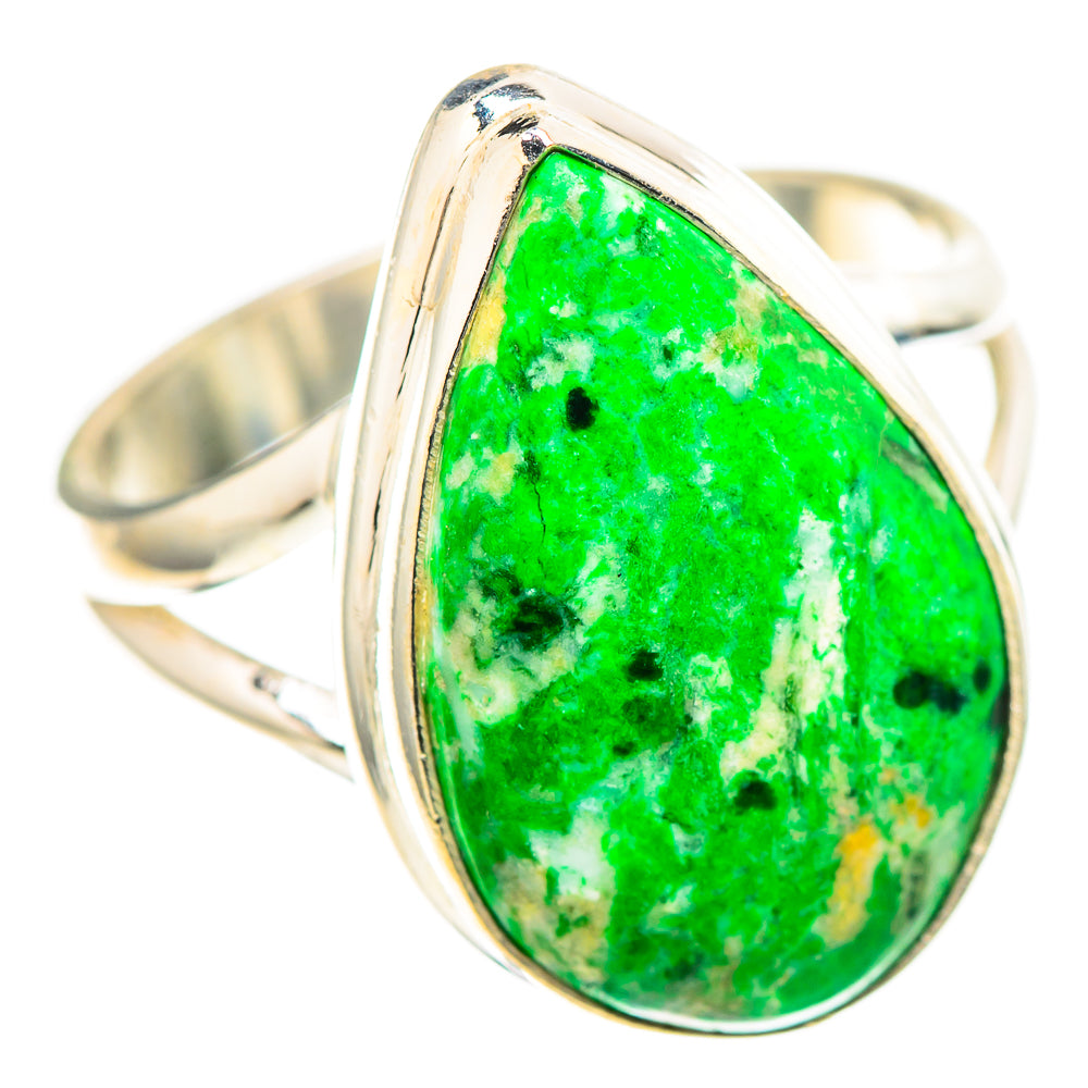 Gaspeite Ring Size 8 (925 Sterling Silver) RING136688