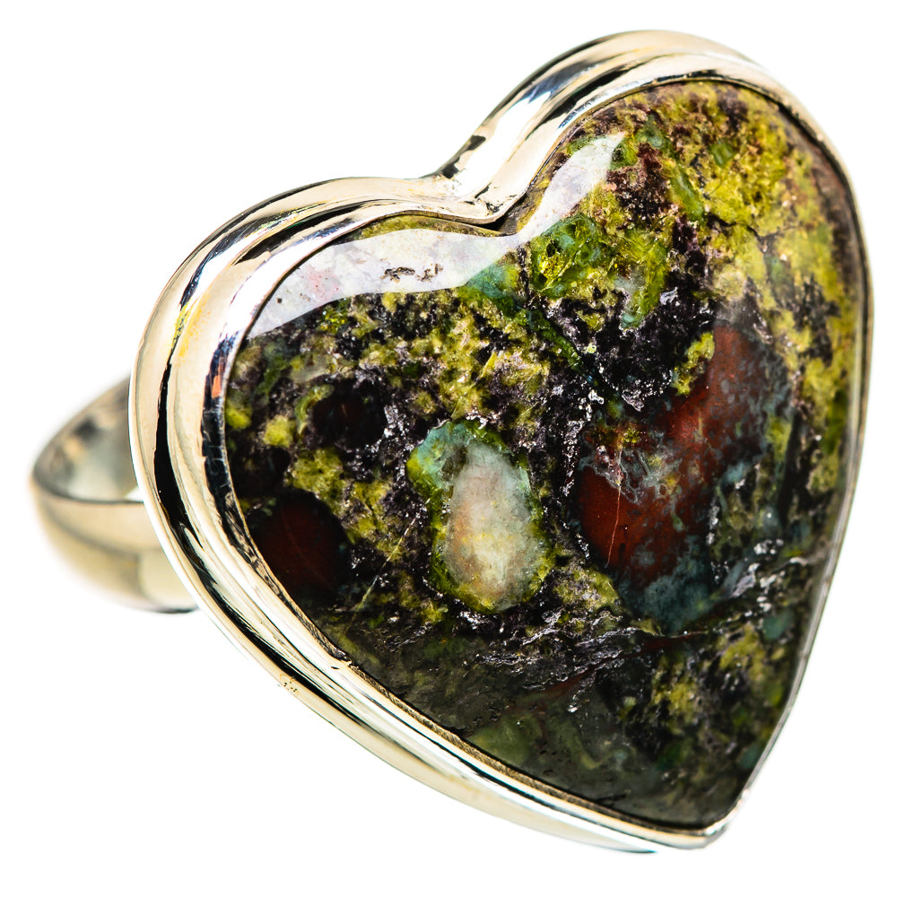 Large Dragon's Blood Jasper Ring Size 9 (925 Sterling Silver) RING134732