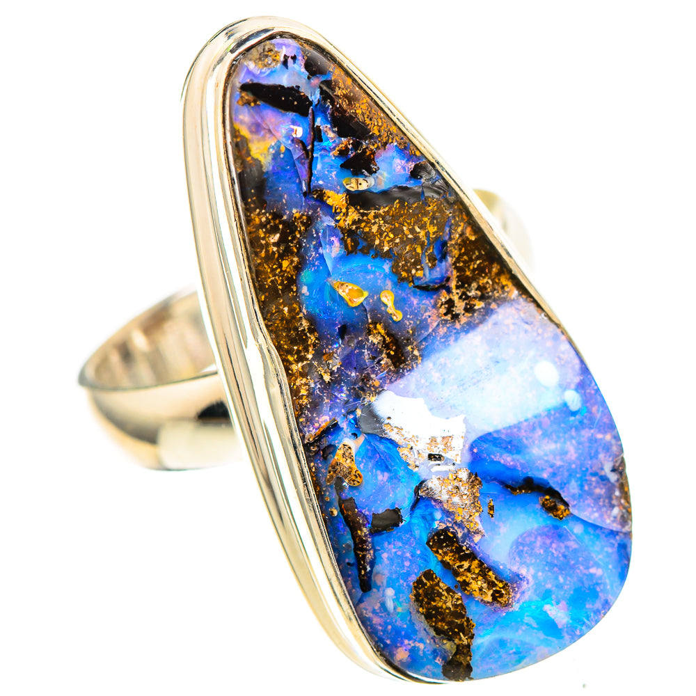 Boulder Opal 925 Sterling Silver Ring Size 5.5 (925 Sterling Silver) RING137232