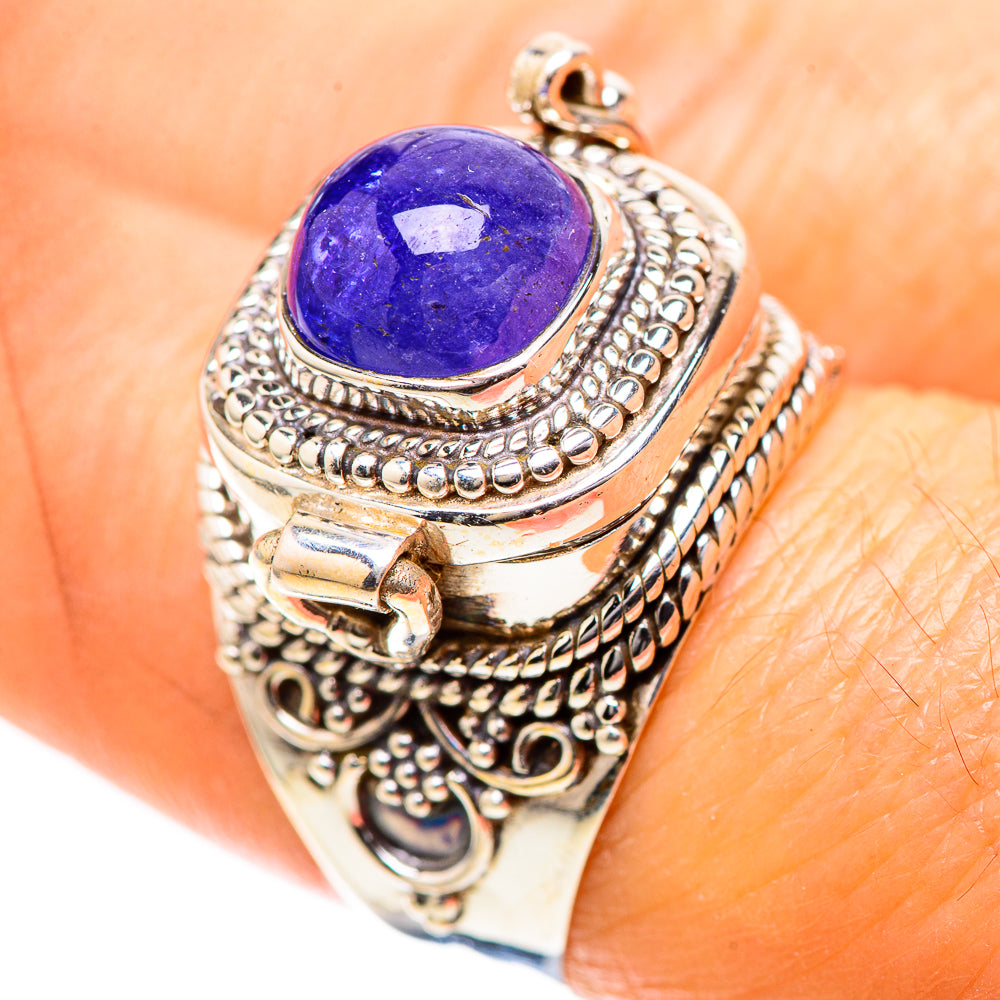 Poison Natural Tanzanite Ring Size 8 (925 Sterling Silver) RING136742