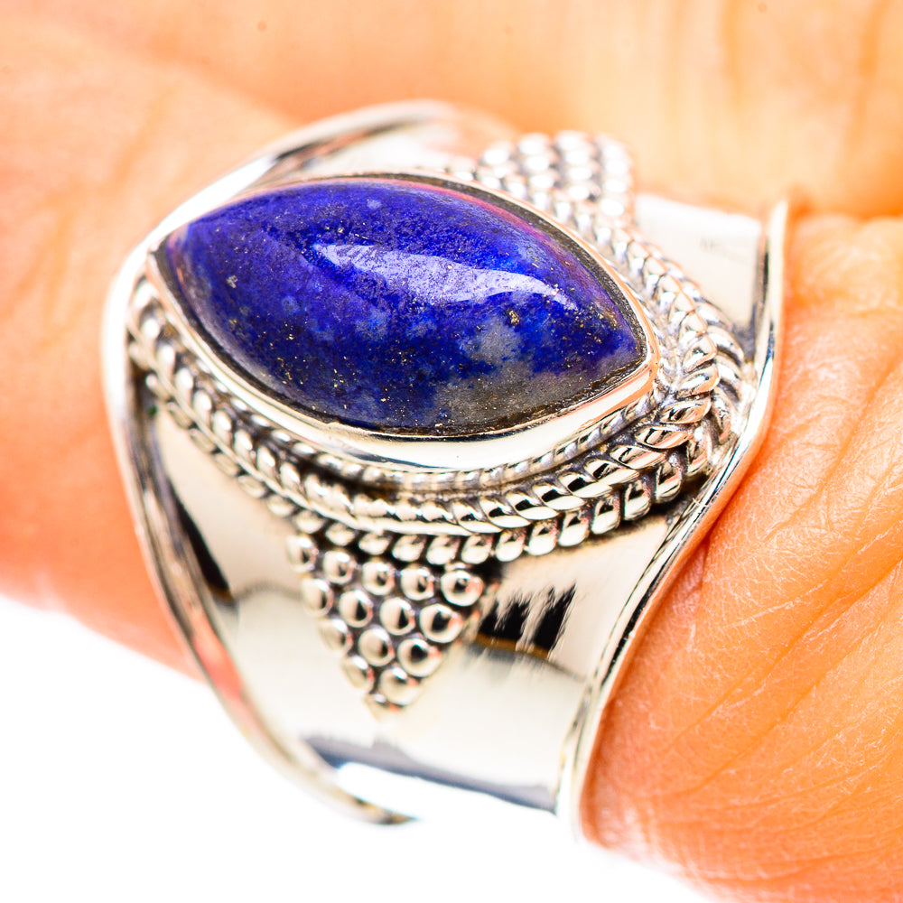 Lapis Lazuli Ring Size 6.25 (925 Sterling Silver) RING137003