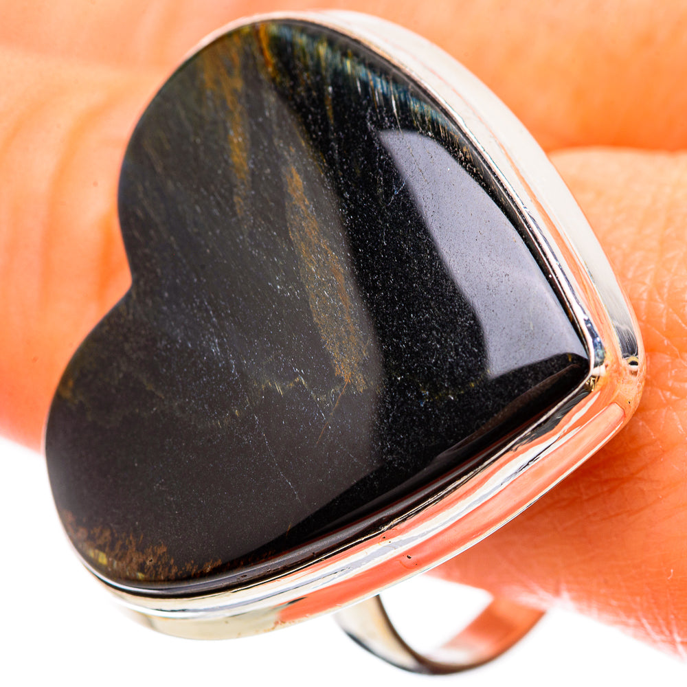 Large Pietersite Ring Size 12 (925 Sterling Silver) RING135336