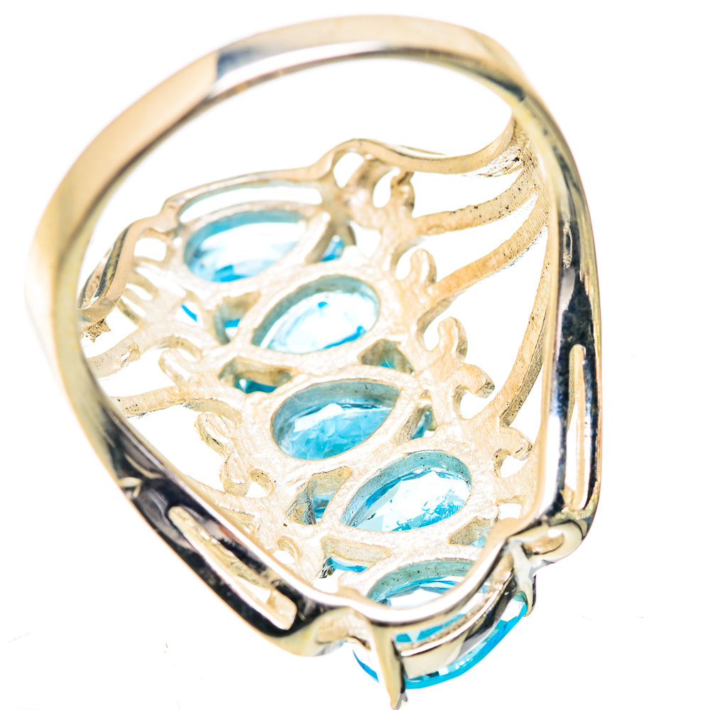 Blue Topaz Ring Size 9 (925 Sterling Silver) RING135869