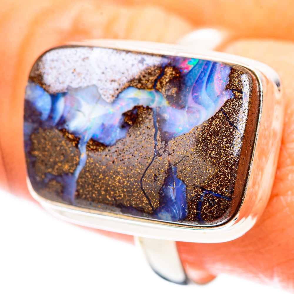 Boulder Opal Ring Size 9.5 (925 Sterling Silver) RING136614
