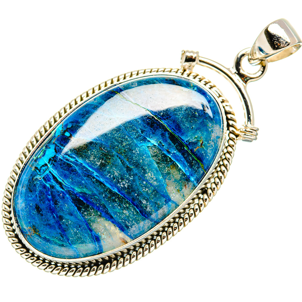 Shattuckite Pendant 2" (925 Sterling Silver) PD36871