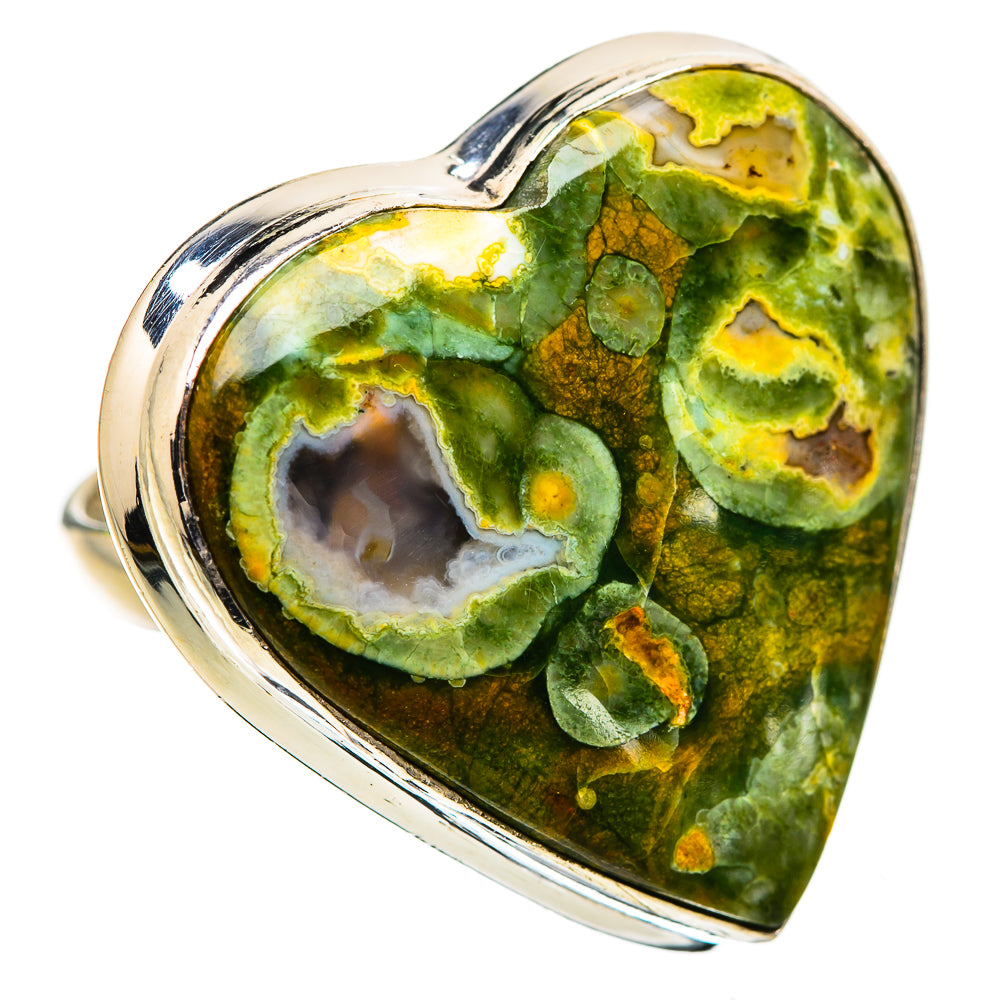 Large Rainforest Opal Ring Size 8 (925 Sterling Silver) RING135352