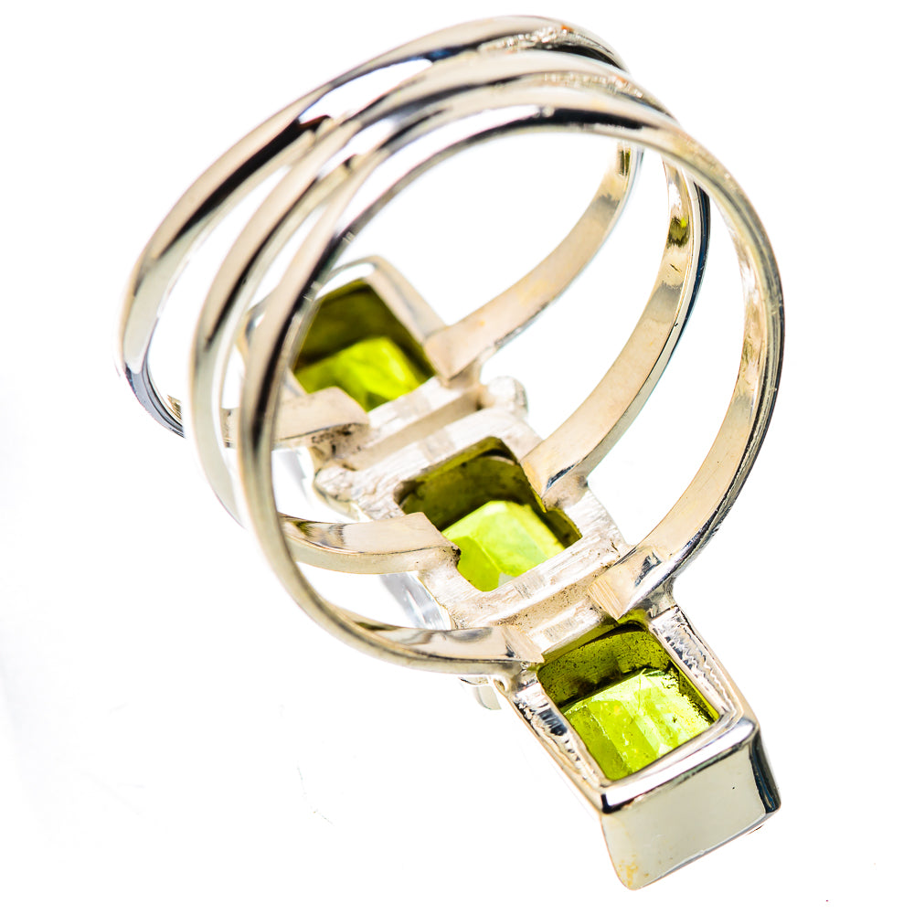 Large Peridot Ring Size 8.5 (925 Sterling Silver) RING135768