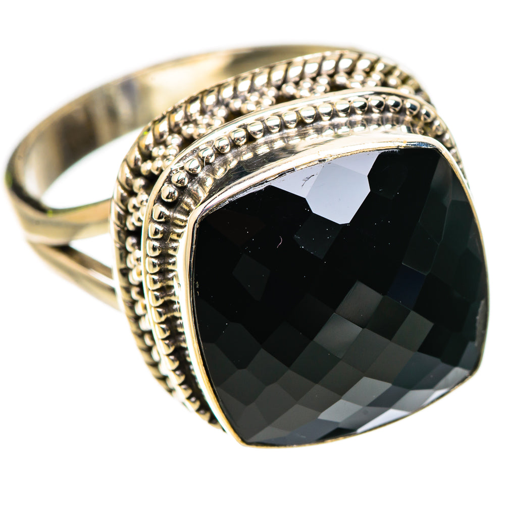 Black Onyx Ring Size 9 (925 Sterling Silver) RING135201