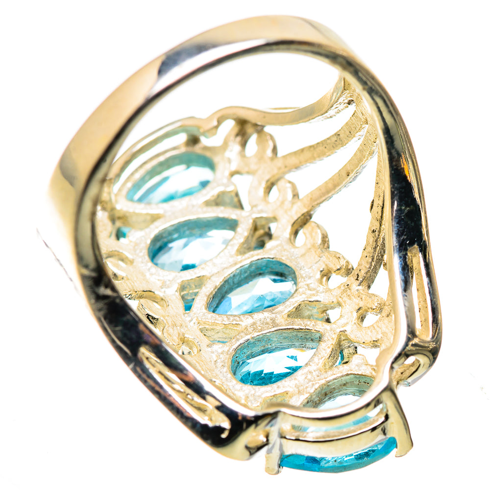 Blue Topaz Ring Size 6.25 (925 Sterling Silver) RING134897