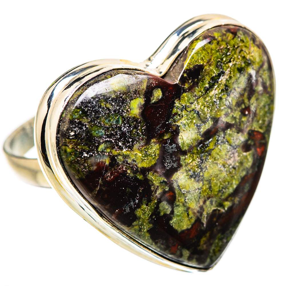 Large Dragon's Blood Jasper Ring Size 12 (925 Sterling Silver) RING135767