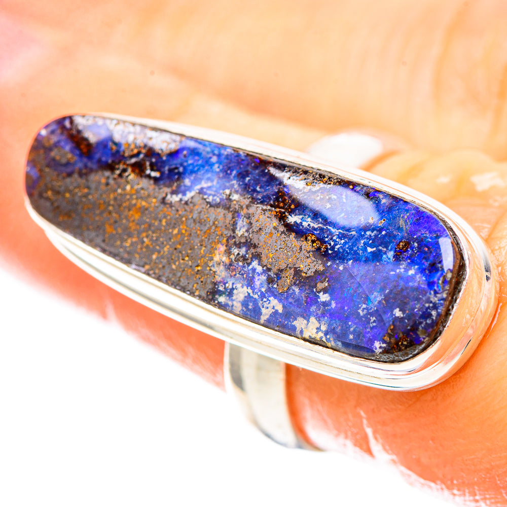 Boulder Opal 925 Sterling Silver Ring Size 5.5 (925 Sterling Silver) RING137401