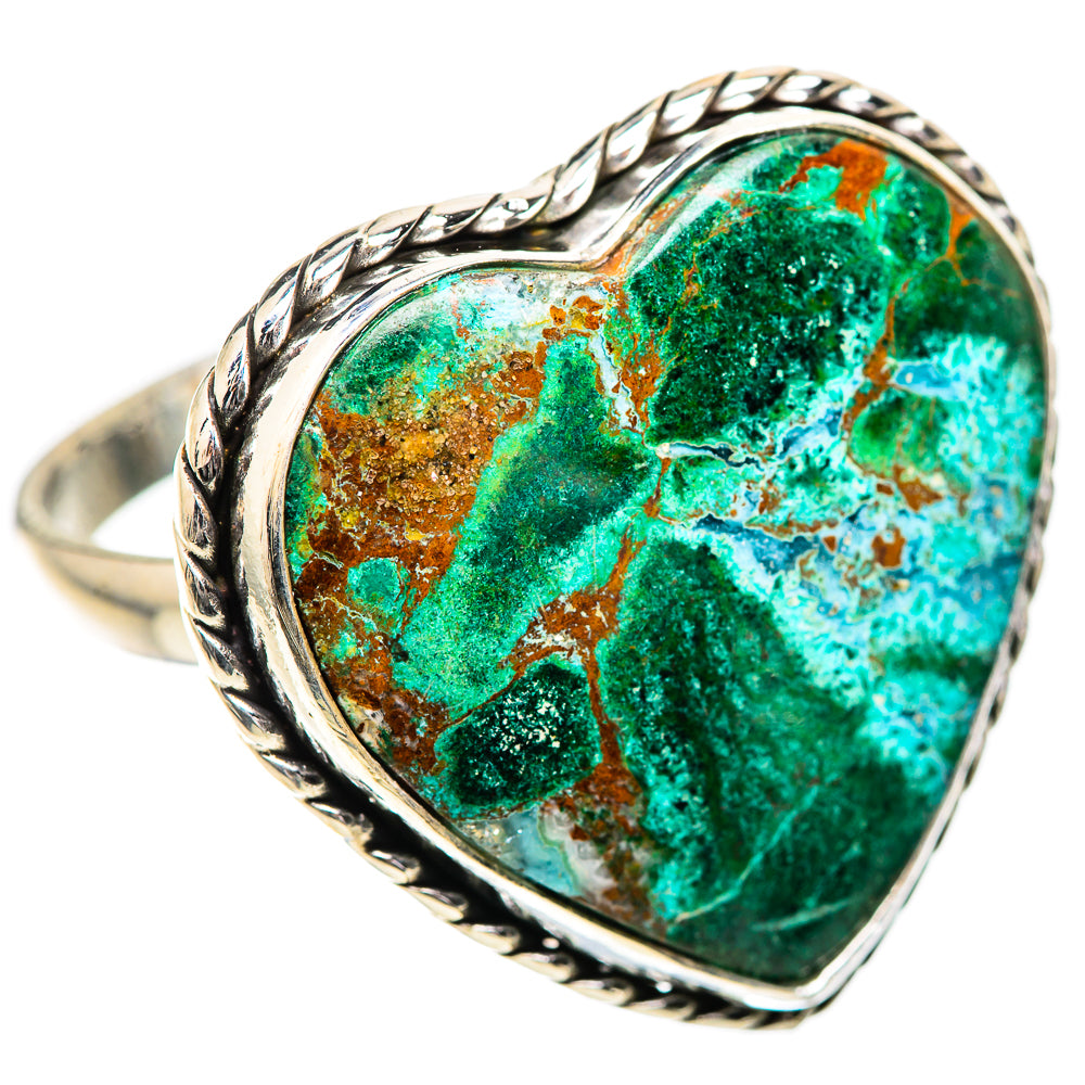 Large Malachite Ring Size 12 (925 Sterling Silver) RING135940