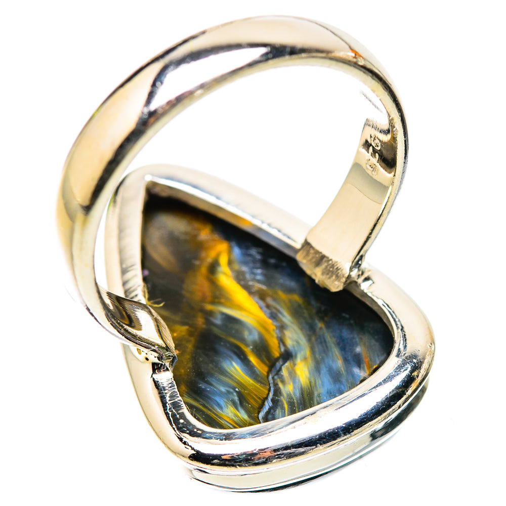 Anasilvercos Pietersite Ring Size 6.5 (925 Sterling Silver)