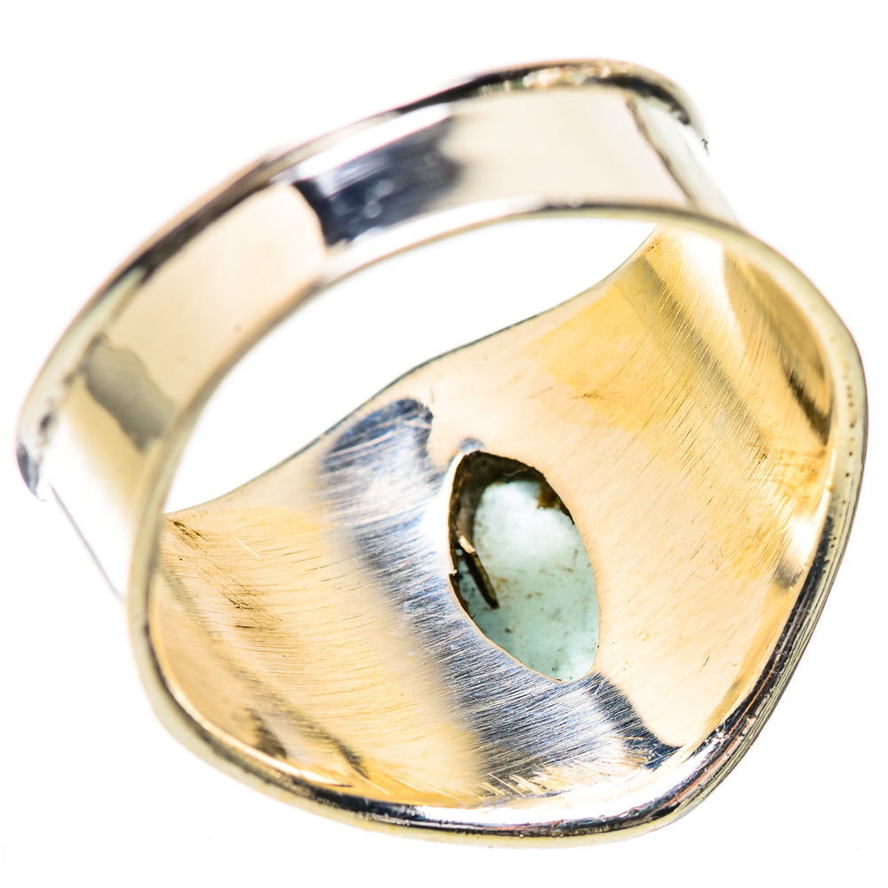 Natural Aquamarine Ring Size 10 (925 Sterling Silver) RING135841
