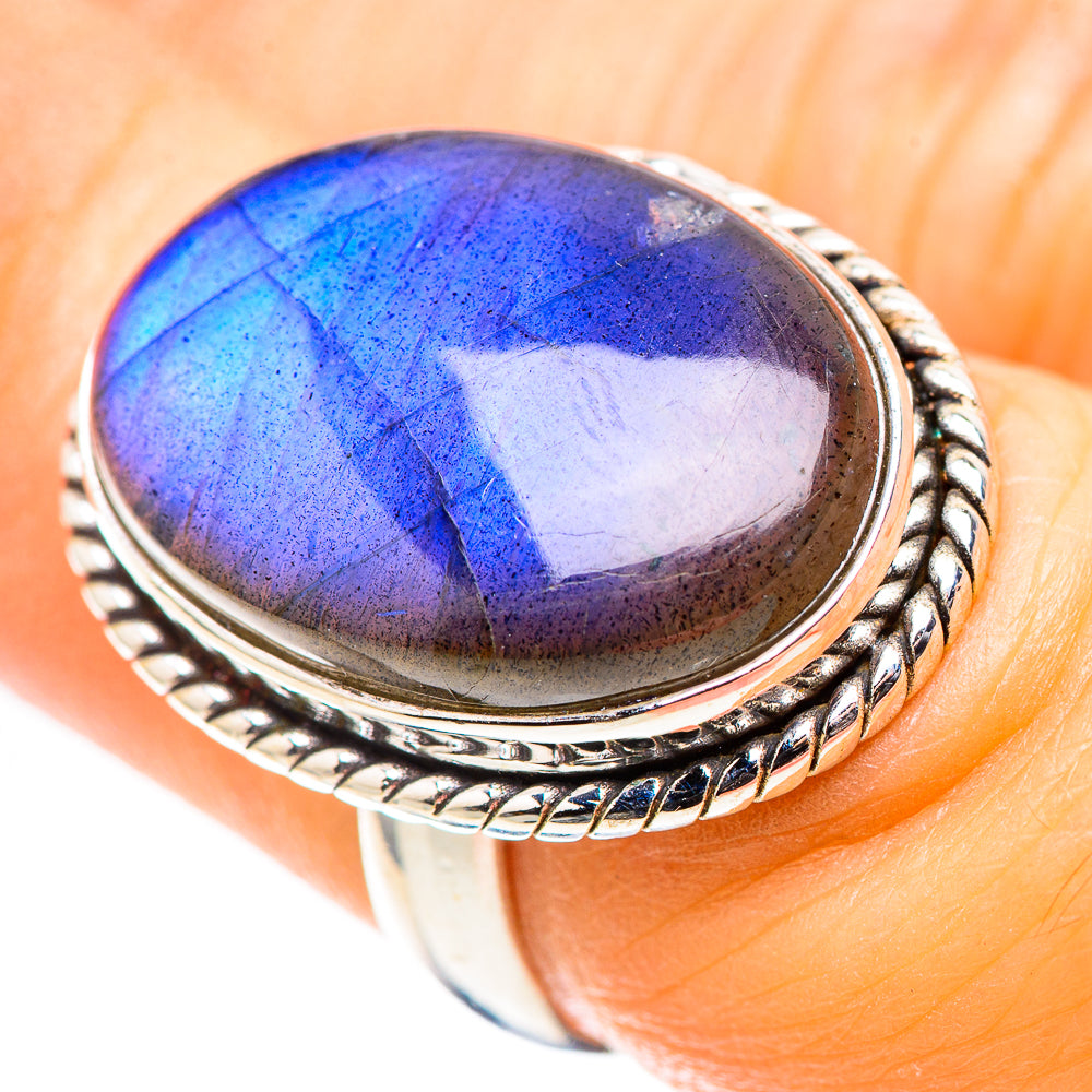 Labradorite 925 Sterling Silver Ring Size 6.25 (925 Sterling Silver) RING137516