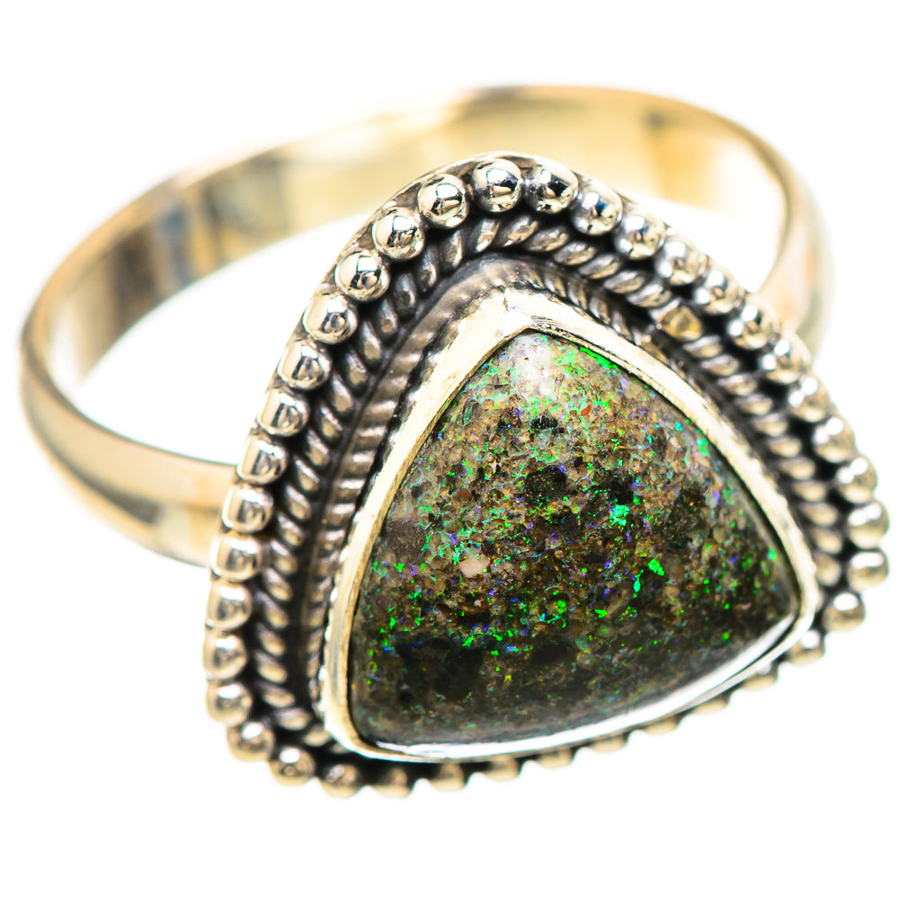 Andamooka Opal Ring Size 7 (925 Sterling Silver) RING136479