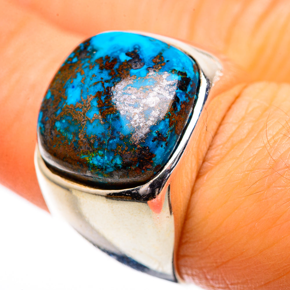Shattuckite Ring Size 7.25 (925 Sterling Silver) RING135891