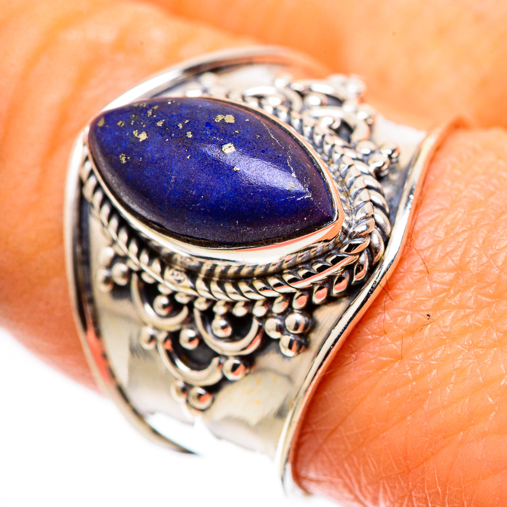 Lapis Lazuli Ring Size 8.25 (925 Sterling Silver) RING136050