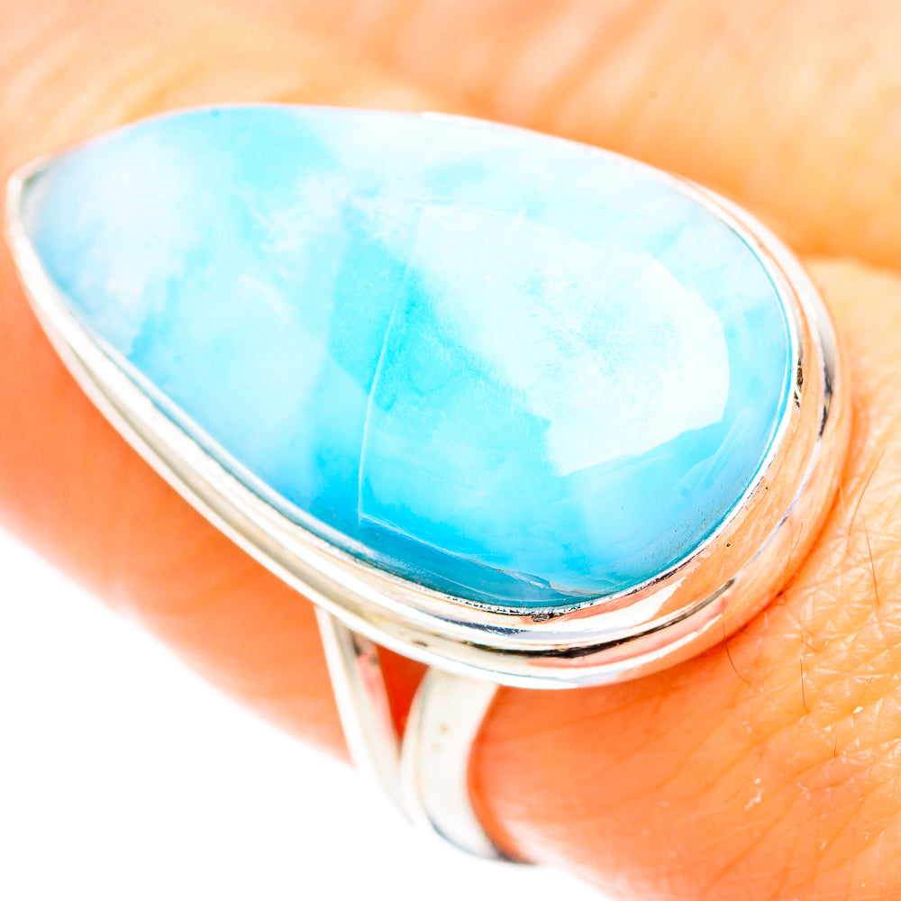 Larimar Ring Size 8 (925 Sterling Silver) RING137059