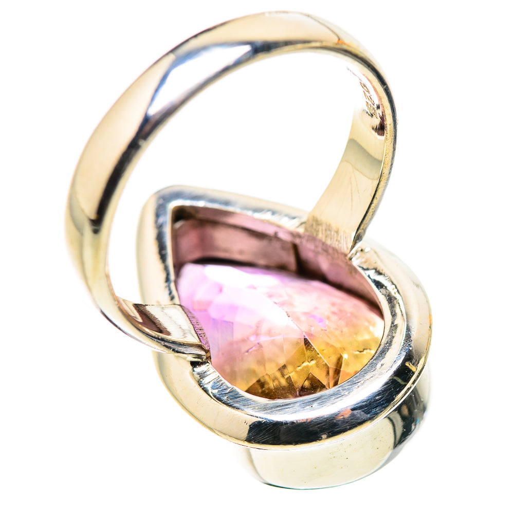 Faceted Ametrine Ring Size 6.25 (925 Sterling Silver) RING134772