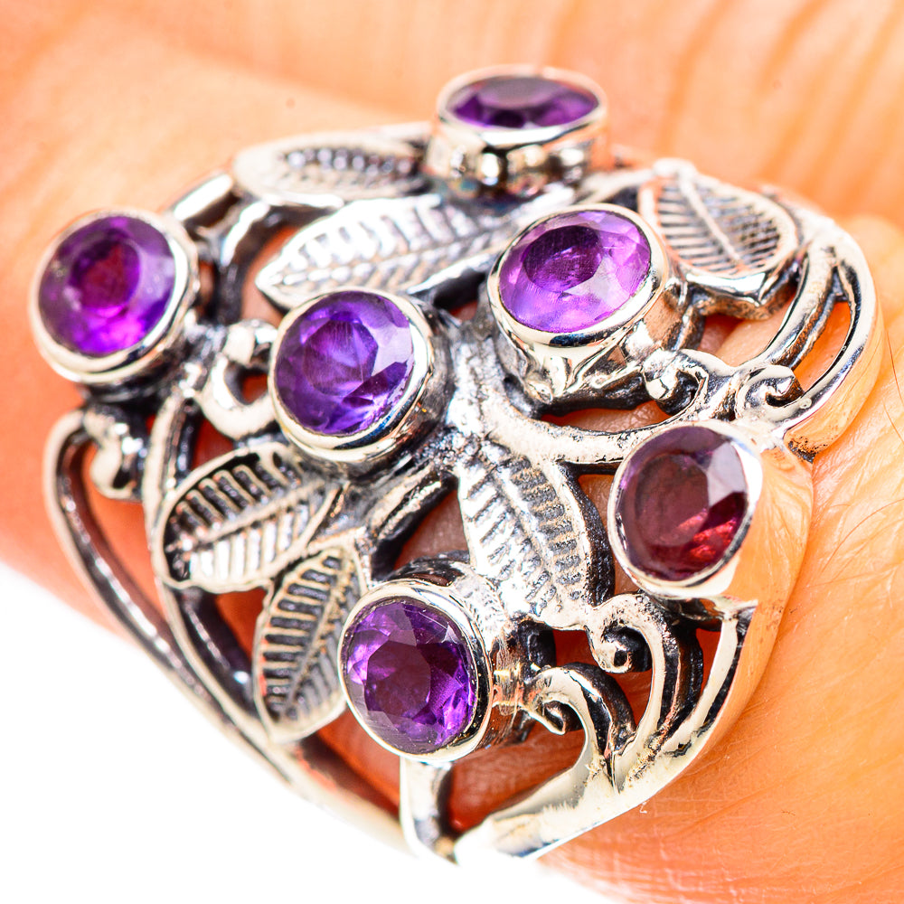 Amethyst Ring Size 7.25 (925 Sterling Silver) RING136871