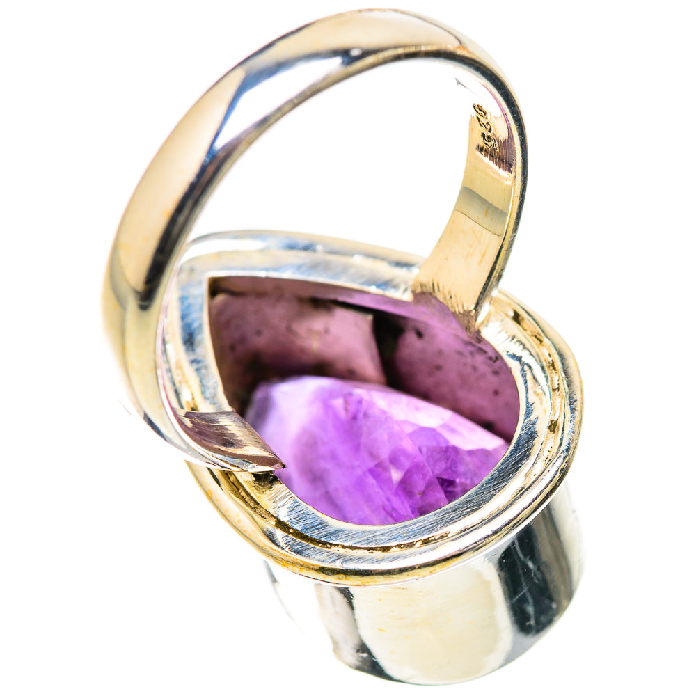 Faceted Amethyst Ring Size 7.5 (925 Sterling Silver) RING135515