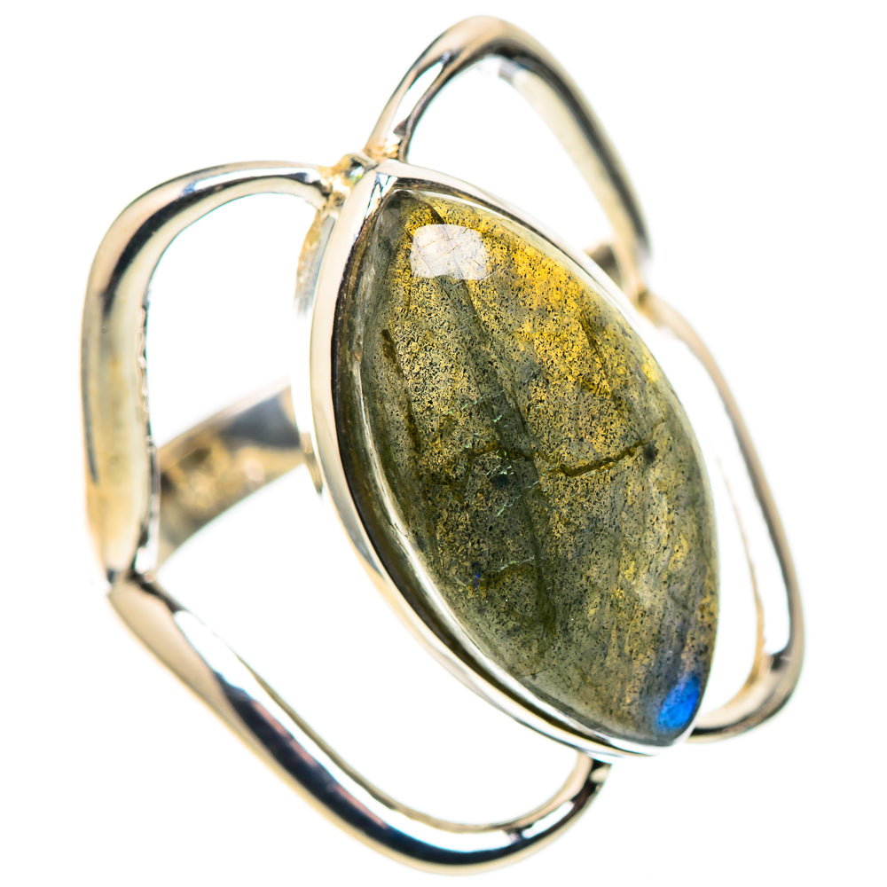 Labradorite 925 Sterling Silver Ring Size 6.5 (925 Sterling Silver) RING137374