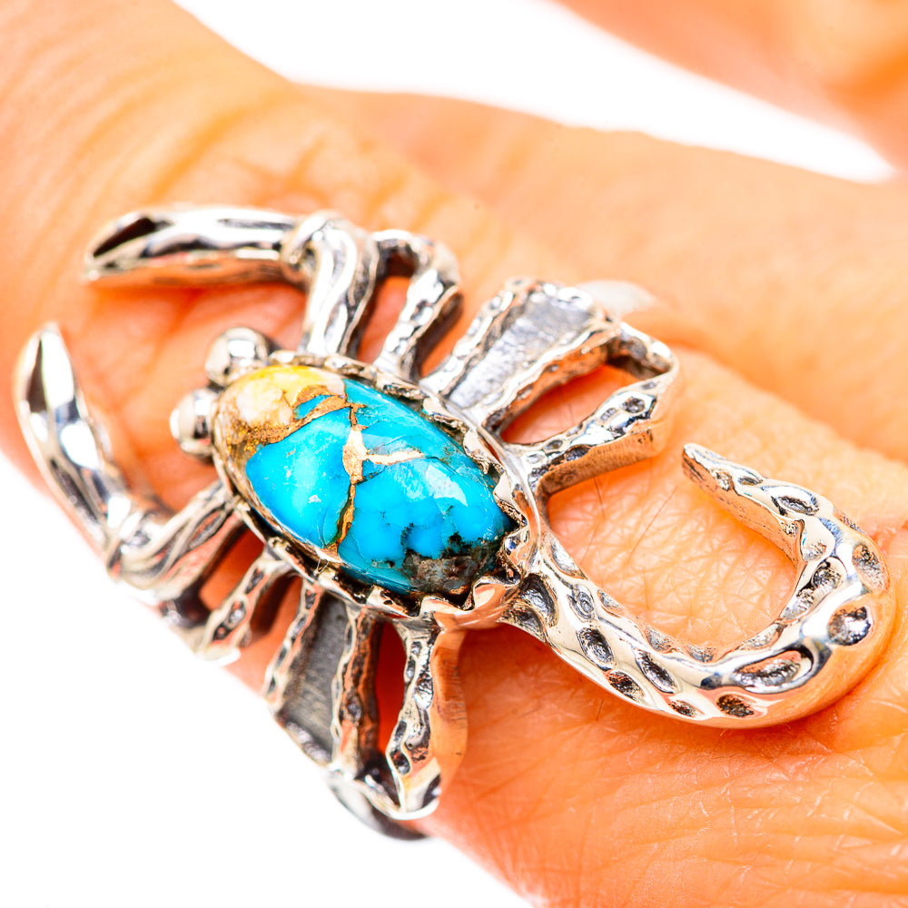 Spiny Oyster Turquoise 925 Sterling Silver Ring Size 9 Ana Co R135274