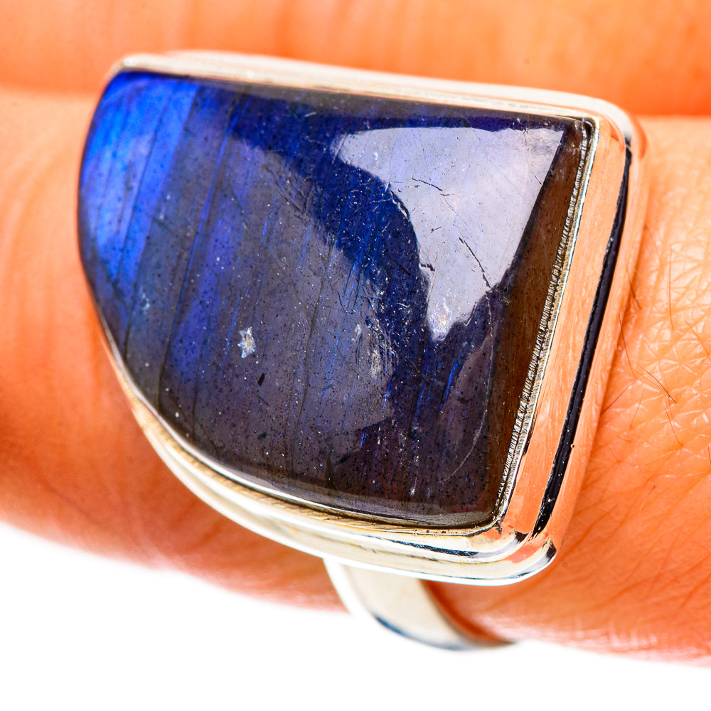 Labradorite Ring Size 8.5 (925 Sterling Silver) RING134948