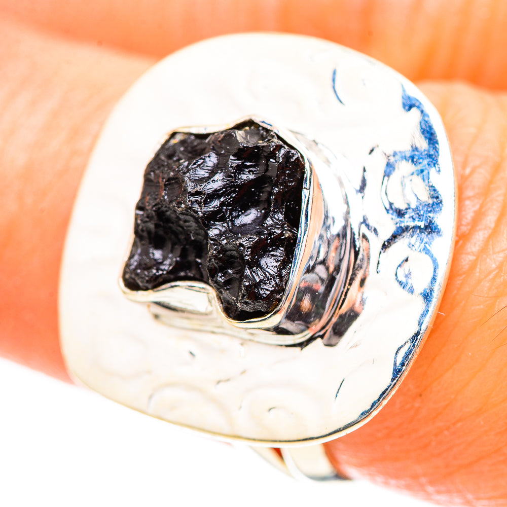 Tektite Ring Size 7.5 (925 Sterling Silver) RING136219