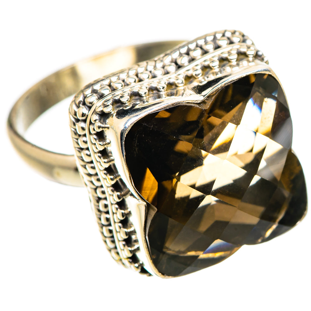 Smoky Quartz Ring Size 10.25 (925 Sterling Silver) RING135509